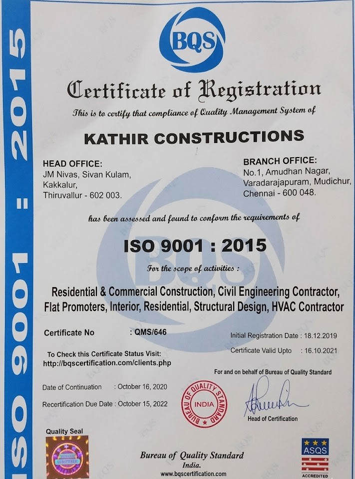ISO Certificate